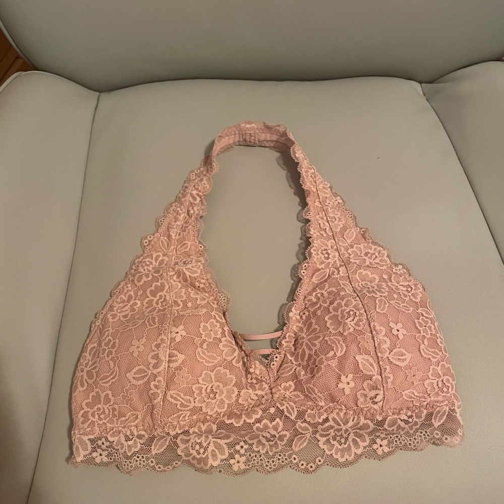 gilly hicks bralette- pink